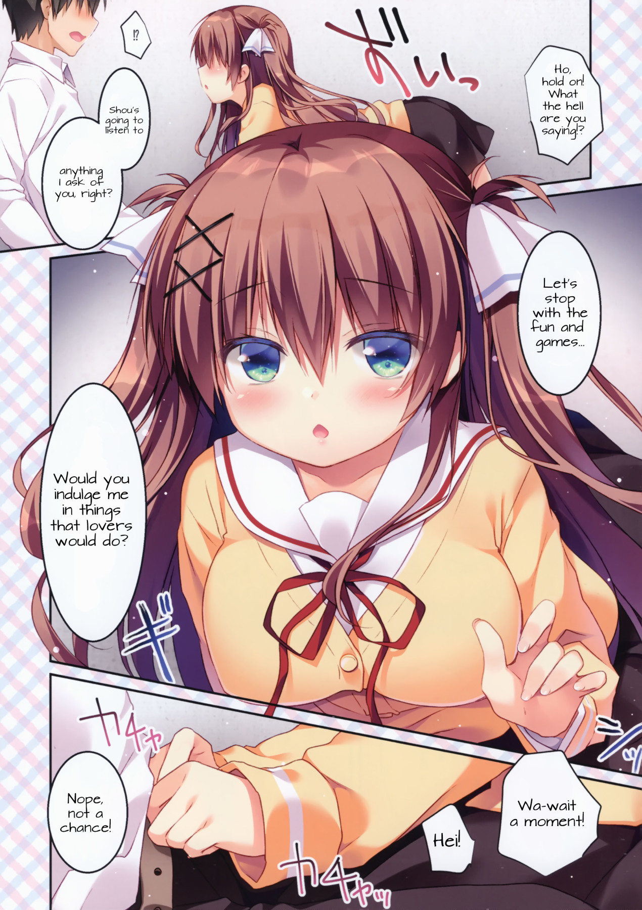 Hentai Manga Comic-Making My childhood Friend Falll 1-Read-5